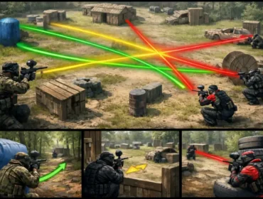 Firing lanes в пейнтболе: как контролировать карту и побеждать Firing lanes в пейнтболе: как контролировать карту и побеждать